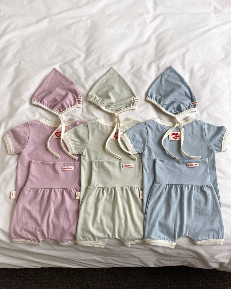 Here I Am - Korean Baby Fashion - #babyootd - Plain Hat - 7