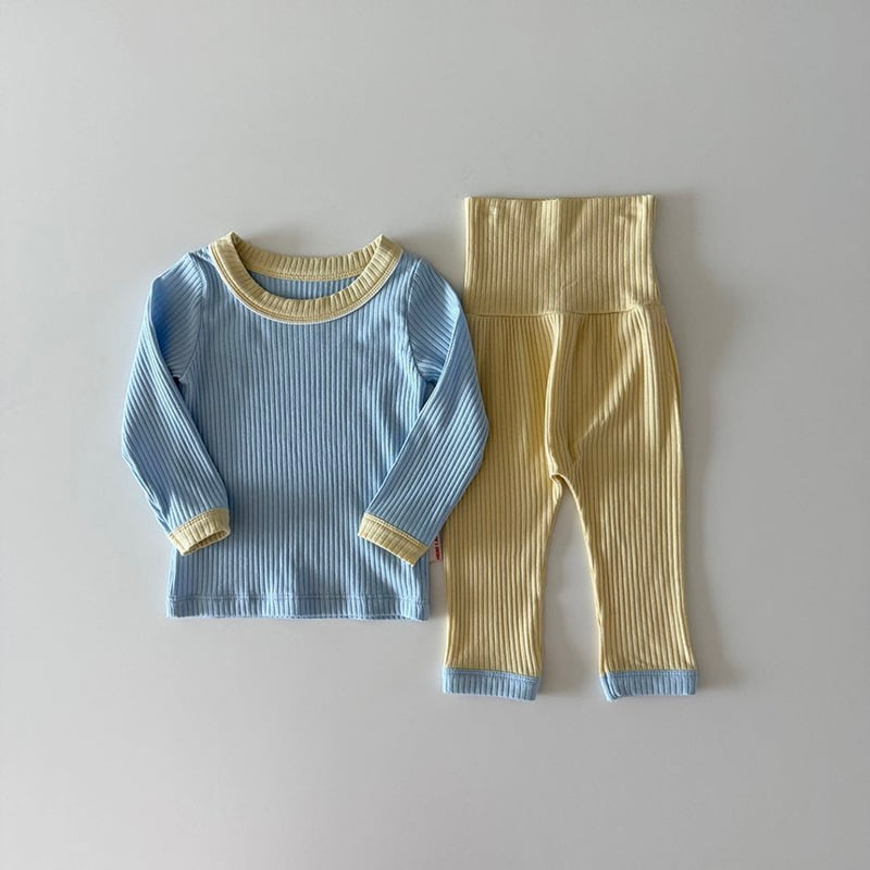 Here I Am - Korean Baby Fashion - #babyoutfit - Palatte Pajamas - 4