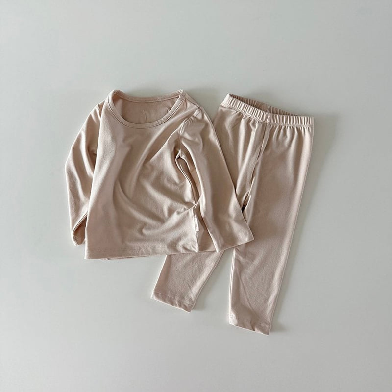 Here I Am - Korean Baby Fashion - #babywear - Heat Warm Pajamas - 6
