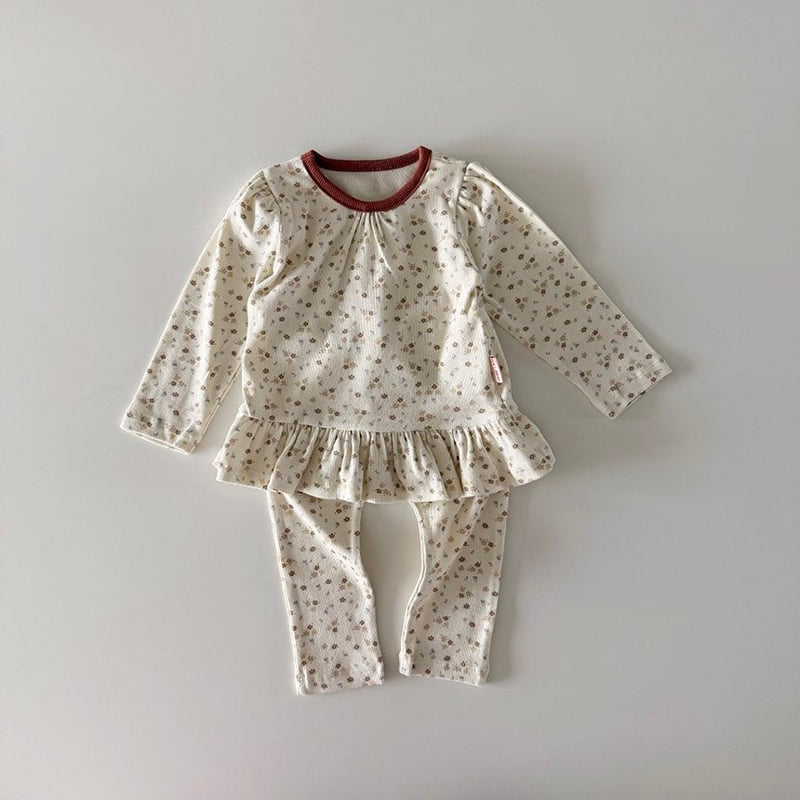 Here I Am - Korean Baby Fashion - #onlinebabyboutique - Mood Flare Pajamas - 9