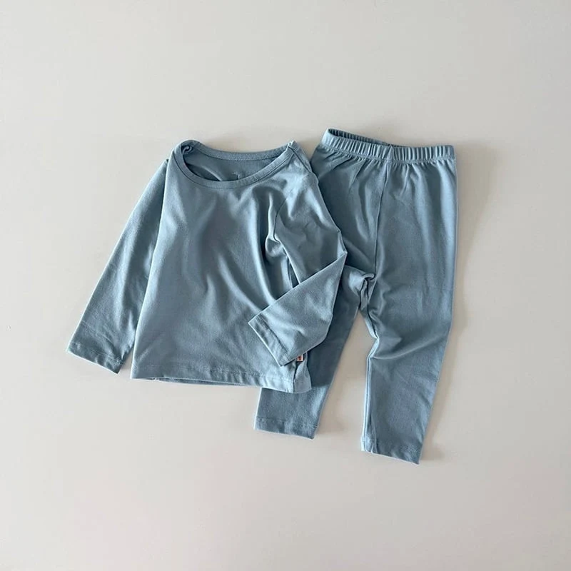 Here I Am - Korean Baby Fashion - #onlinebabyboutique - Heat Warm Pajamas - 7