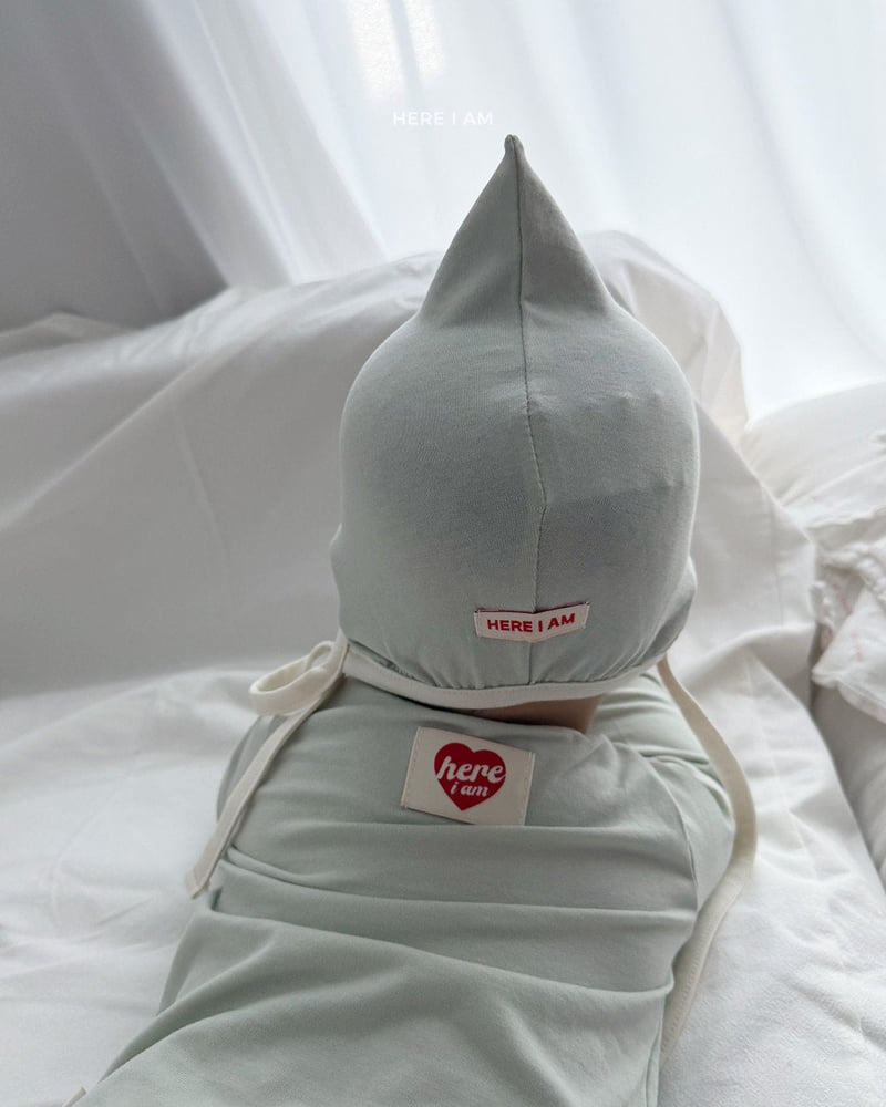 Here I Am - Korean Baby Fashion - #onlinebabyshop - Plain Hat - 12