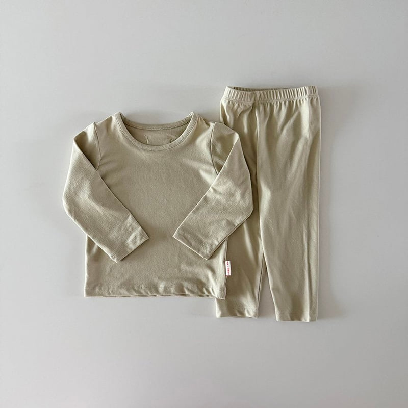 Here I Am - Korean Baby Fashion - #onlinebabyshop - Heat Warm Pajamas - 8