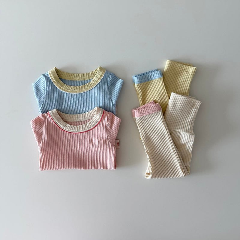 Here I Am - Korean Baby Fashion - #onlinebabyshop - Palatte Pajamas - 7