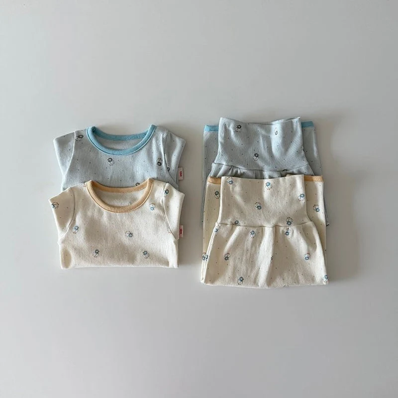 Here I Am - Korean Baby Fashion - #onlinebabyshop - Five Guys Pajamas - 6