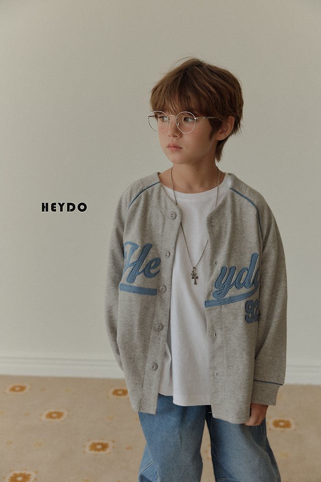 Heydo - Korean Children Fashion - #kidzfashiontrend - Baseball Jersy Top - 4