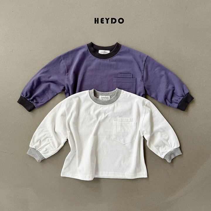 Heydo - Korean Children Fashion - #Kfashion4kids - Twotwo Pocket Tee