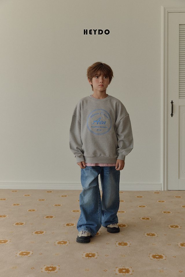Heydo - Korean Children Fashion - #Kfashion4kids - Semi Vintage Denim Pants - 9