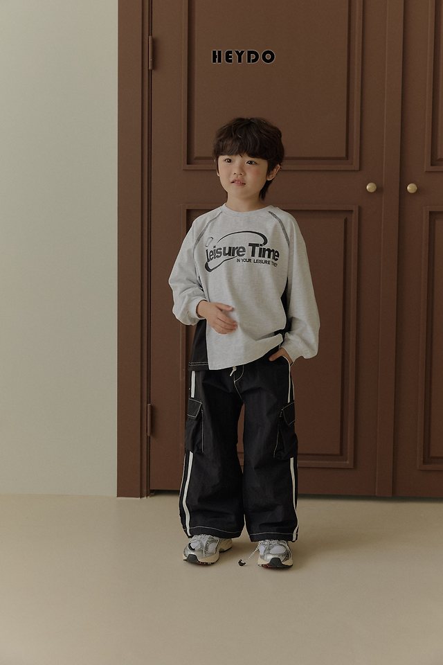 Heydo - Korean Children Fashion - #childofig - Time Colored Tee - 7
