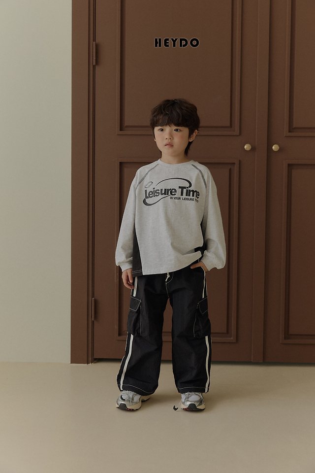 Heydo - Korean Children Fashion - #childofig - Time Colored Tee - 8
