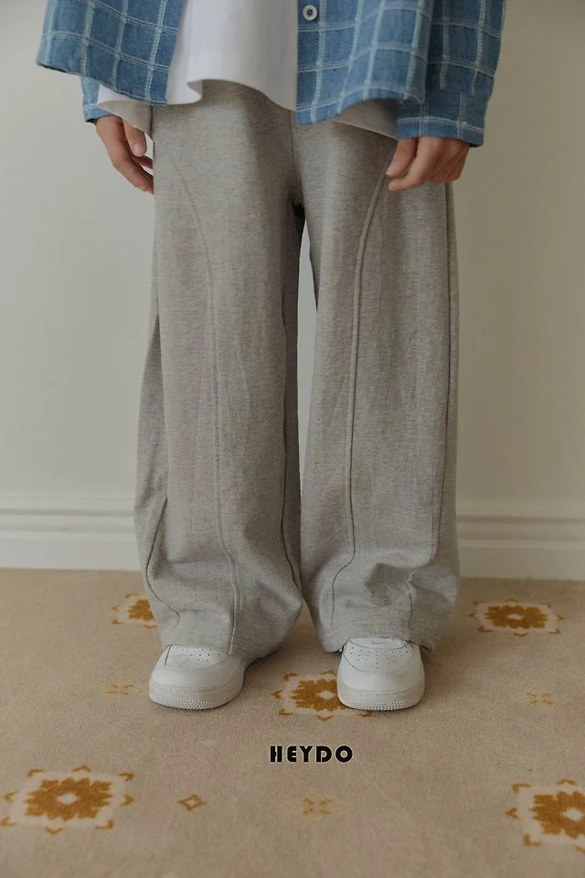 Heydo - Korean Children Fashion - #prettylittlegirls - Curve Slit Pants - 4