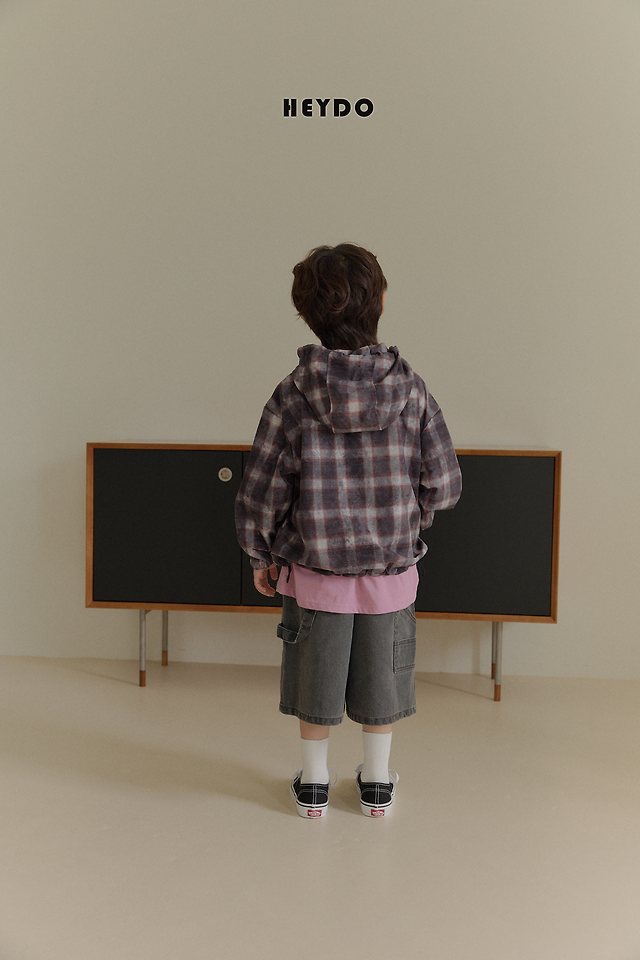 Heydo - Korean Children Fashion - #childofig - Vintage Check Windbreaker - 11