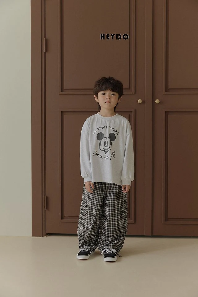 Heydo - Korean Children Fashion - #childofig - Check Pocket Pants - 5