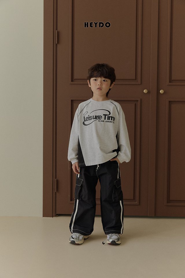 Heydo - Korean Children Fashion - #childrensboutique - Time Colored Tee - 9