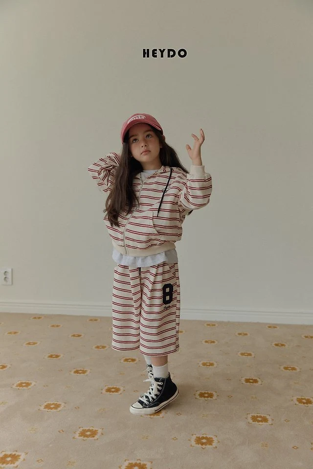 Heydo - Korean Children Fashion - #childrensboutique - 8 Patch Hood Zip-up - 7