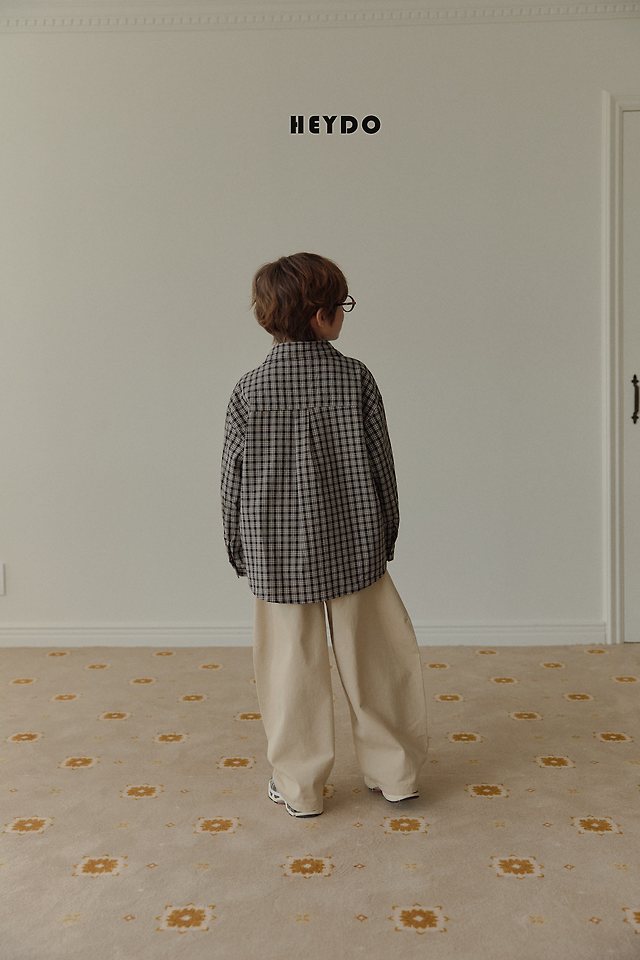 Heydo - Korean Children Fashion - #designkidswear - Chicho Check Shirt - 8