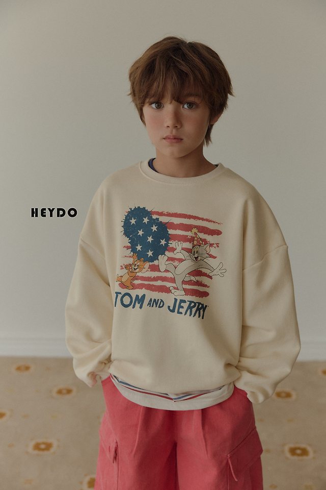 Heydo - Korean Children Fashion - #childrensboutique - Tom Jerry Sweatshirts - 4