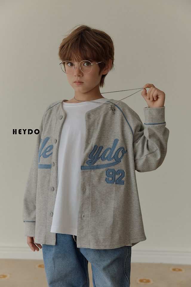 Heydo - Korean Children Fashion - #designkidswear - Baseball Jersy Top - 12