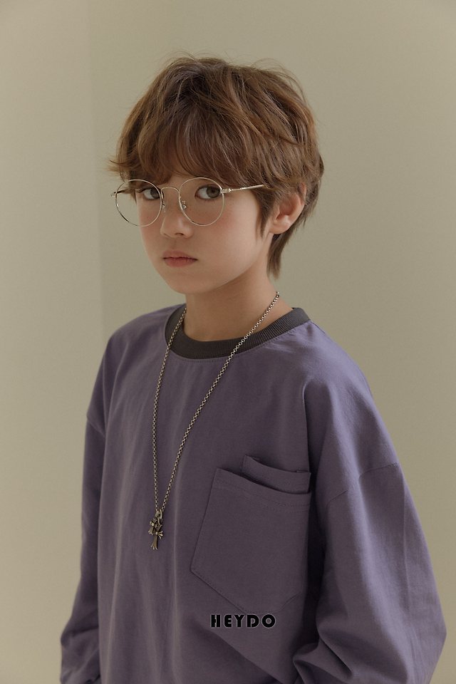 Heydo - Korean Children Fashion - #designkidswear - Twotwo Pocket Tee - 9
