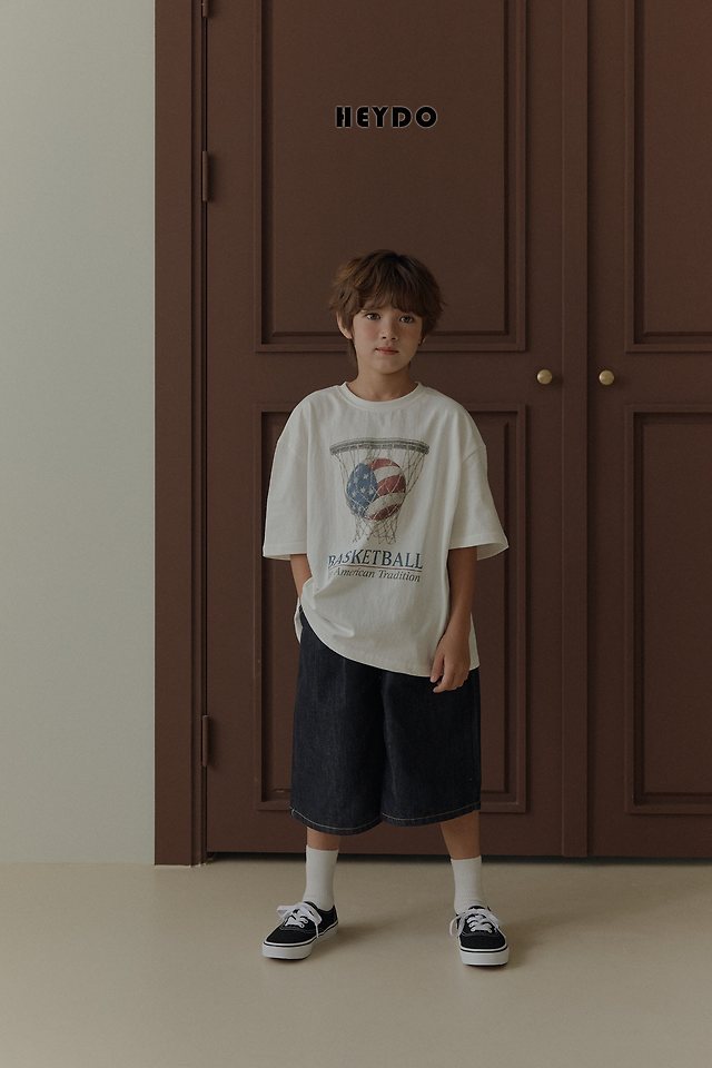 Heydo - Korean Children Fashion - #designkidswear - Basketball Tee - 6