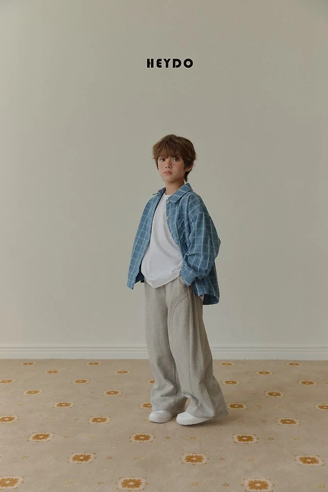 Heydo - Korean Children Fashion - #discoveringself - Curve Slit Pants - 8