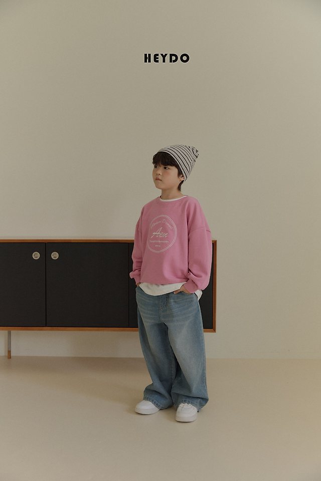 Heydo - Korean Children Fashion - #discoveringself - Carpender Denim Pants - 10