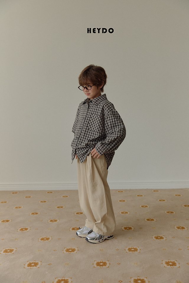 Heydo - Korean Children Fashion - #discoveringself - Chicho Check Shirt - 9
