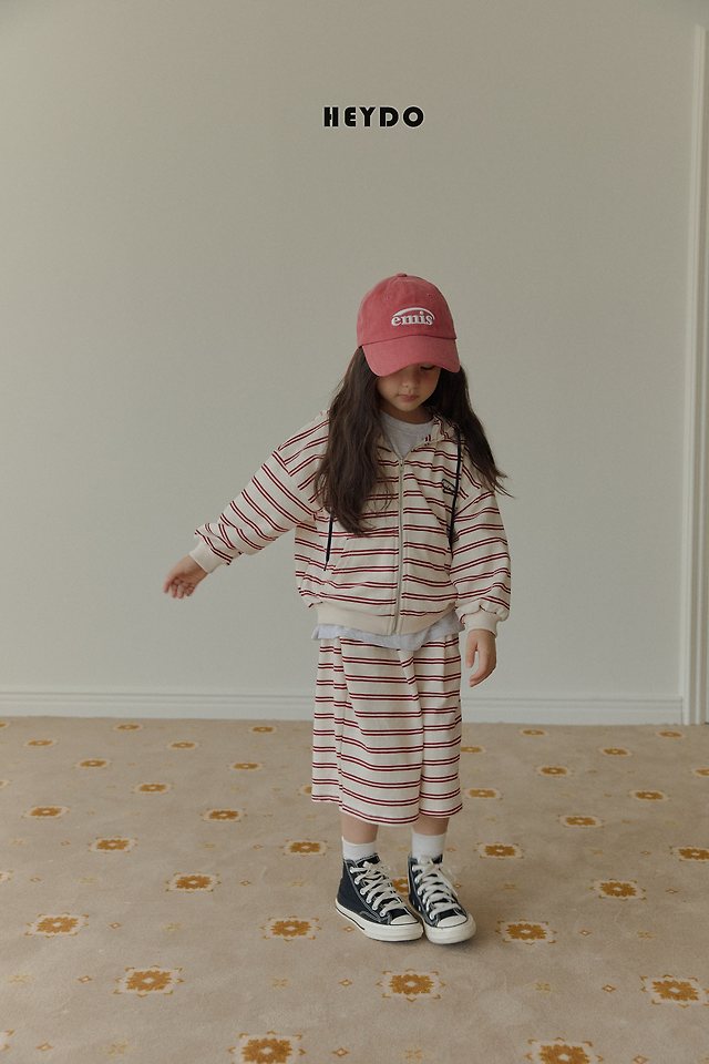 Heydo - Korean Children Fashion - #discoveringself - 8 Patch Hood Zip-up - 9