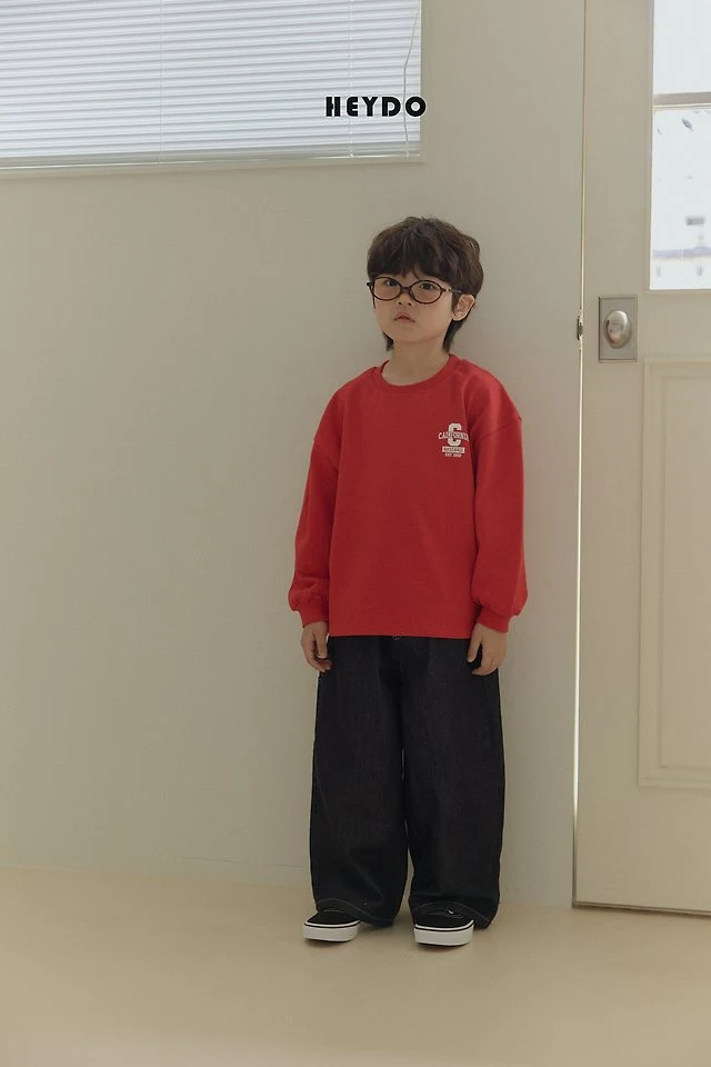 Heydo - Korean Children Fashion - #discoveringself - C Logo Tee - 5