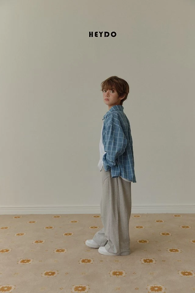 Heydo - Korean Children Fashion - #fashionkids - Curve Slit Pants - 9