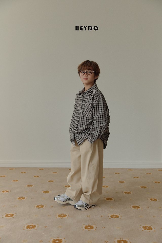 Heydo - Korean Children Fashion - #fashionkids - Chicho Check Shirt - 10