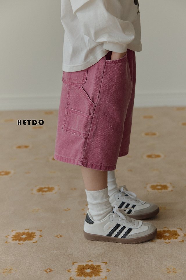 Heydo - Korean Children Fashion - #fashionkids - Trendy Bermuda Pants - 8