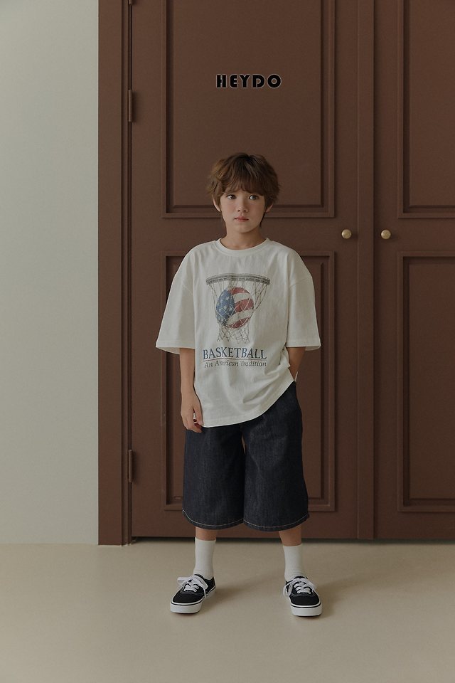Heydo - Korean Children Fashion - #fashionkids - Basketball Tee - 8