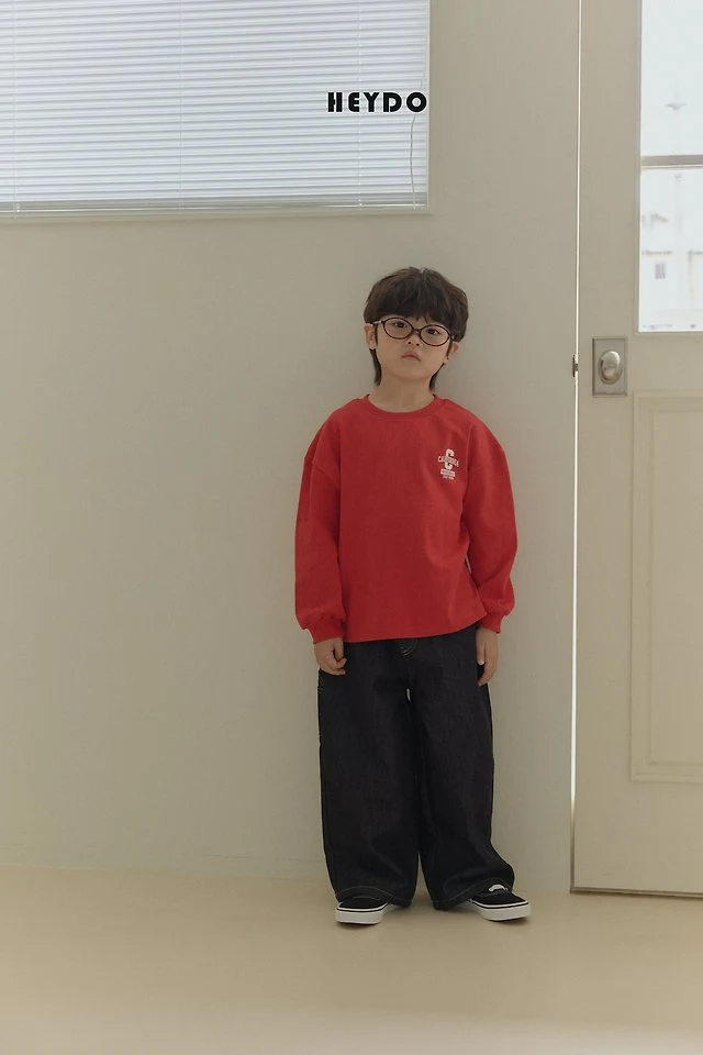 Heydo - Korean Children Fashion - #fashionkids - C Logo Tee - 6