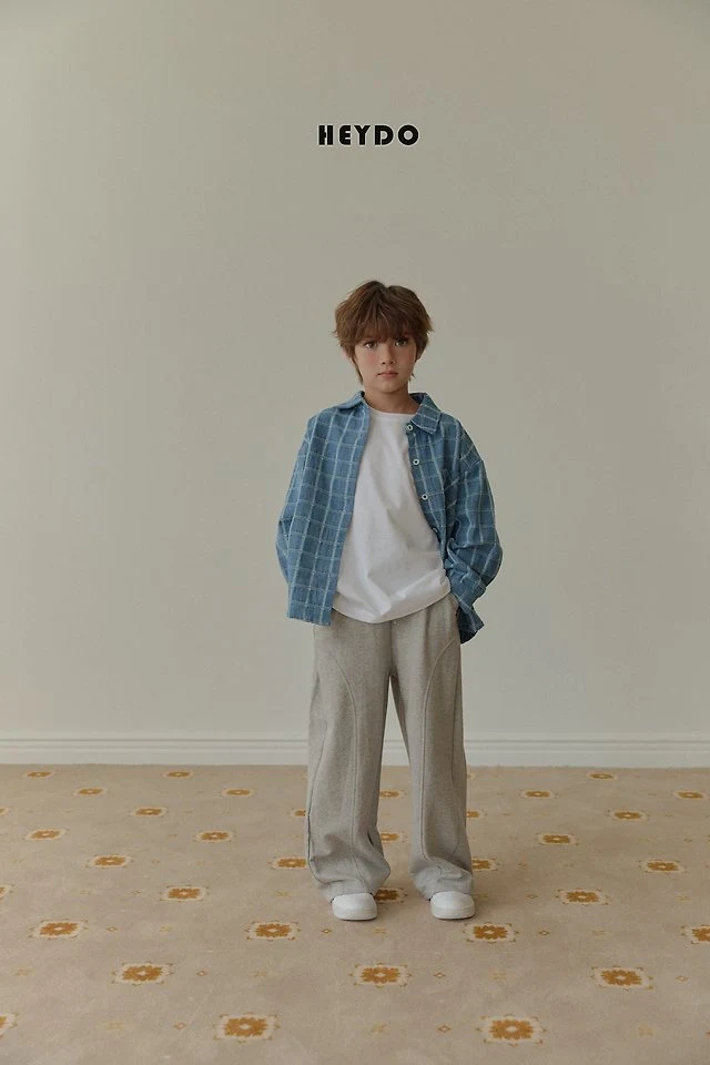 Heydo - Korean Children Fashion - #kidsshorts - Curve Slit Pants - 10