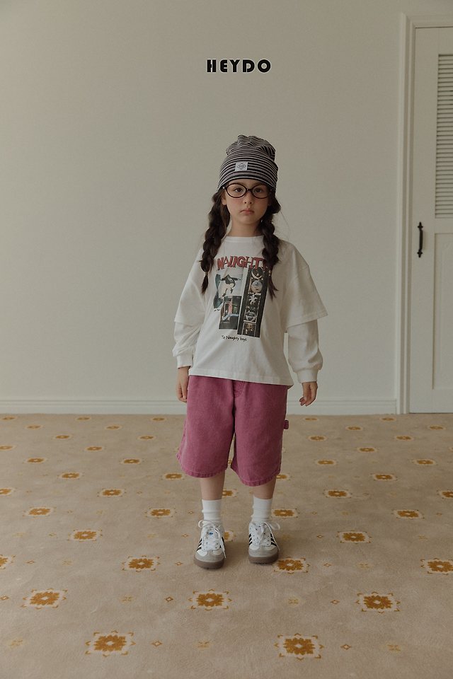 Heydo - Korean Children Fashion - #kidsstore - Layered Long Tee - 9