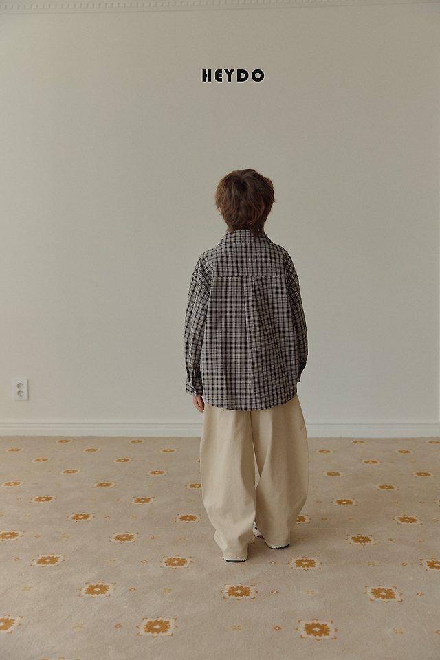 Heydo - Korean Children Fashion - #kidsstore - Chicho Check Shirt - 12