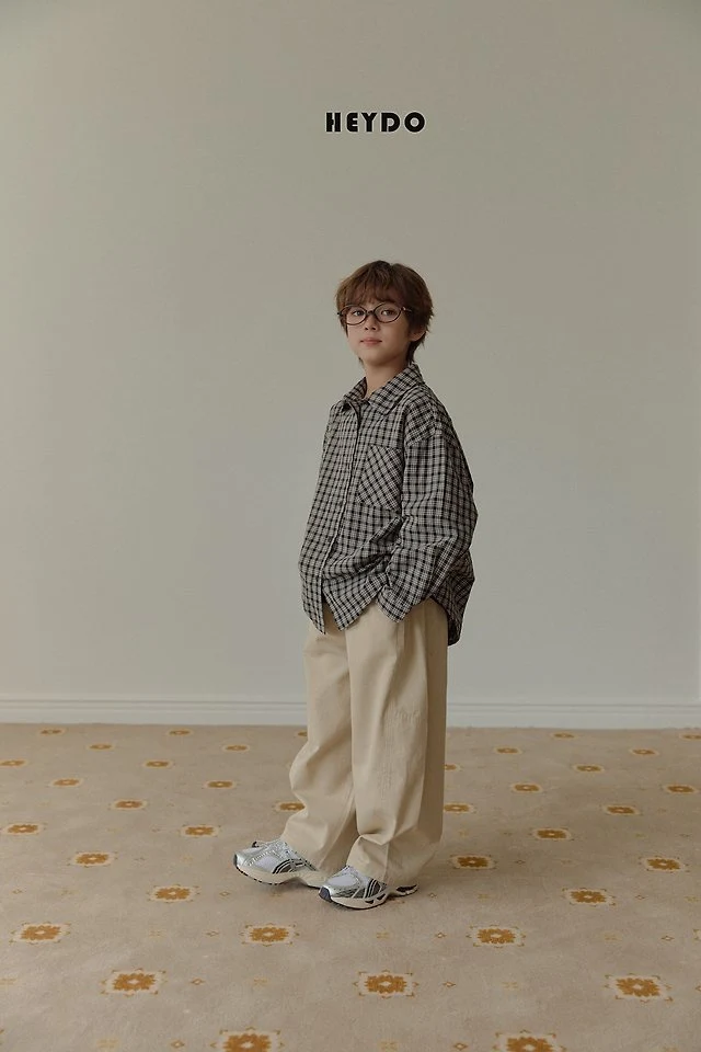 Heydo - Korean Children Fashion - #kidsshorts - Barrle Cotton Pants - 4