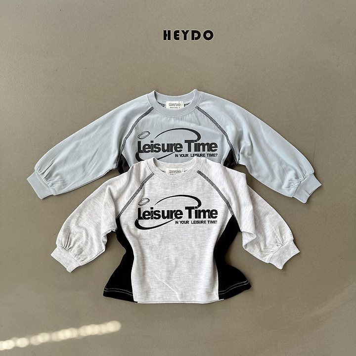 Heydo - Korean Children Fashion - #kidzfashiontrend - Time Colored Tee