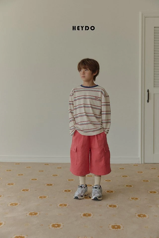 Heydo - Korean Children Fashion - #kidzfashiontrend - Butter Wappen Tee - 5
