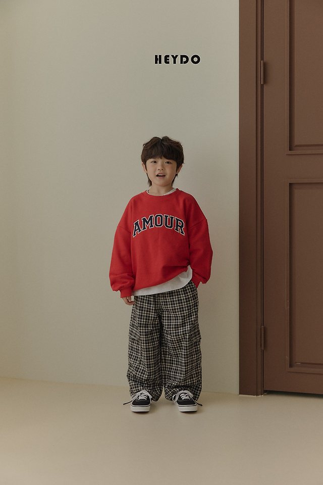 Heydo - Korean Children Fashion - #kidzfashiontrend - Check Pocket Pants - 12