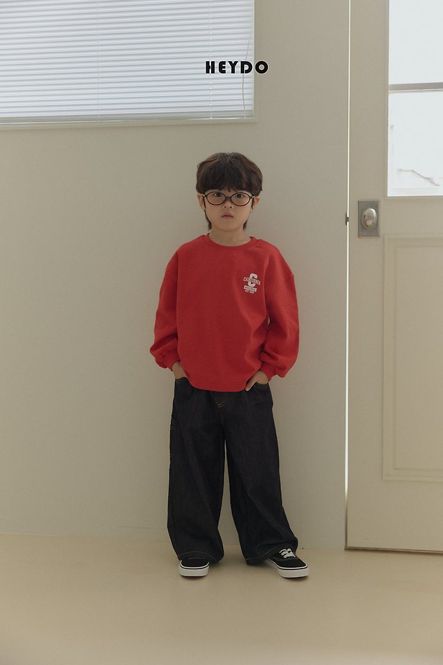 Heydo - Korean Children Fashion - #kidzfashiontrend - C Logo Tee - 9