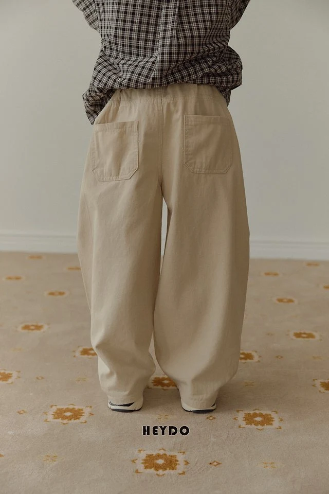Heydo - Korean Children Fashion - #littlefashionista - Barrle Cotton Pants - 7