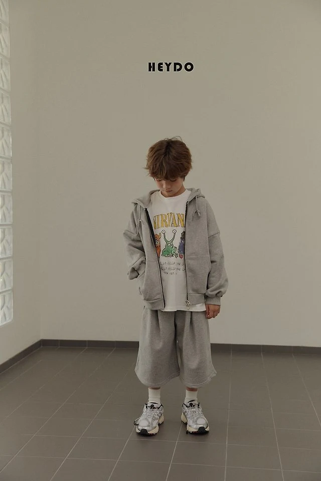 Heydo - Korean Children Fashion - #magicofchildhood - Two Way Hood Zip-up - 9
