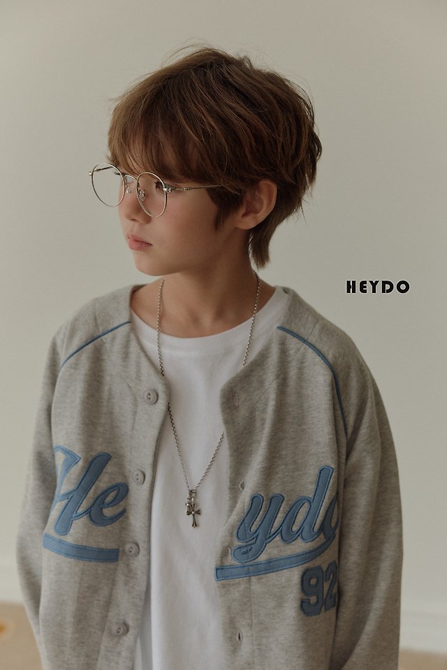 Heydo - Korean Children Fashion - #minifashionista - Baseball Jersy Top - 7