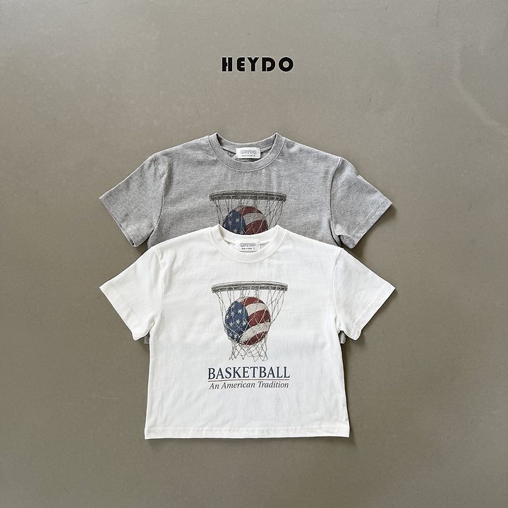 Heydo - Korean Children Fashion - #minifashionista - Basketball Tee
