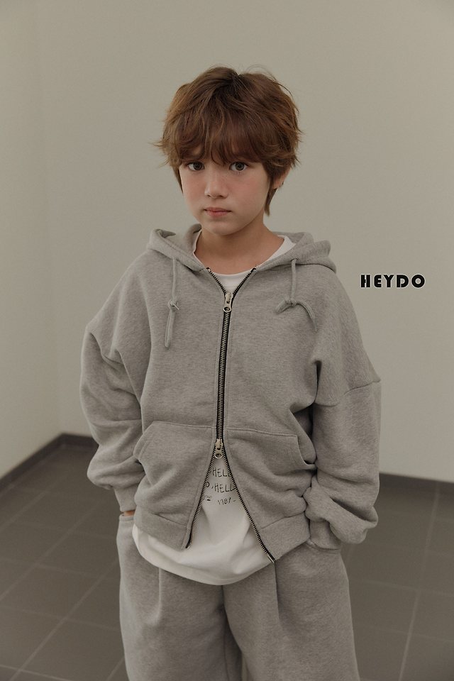 Heydo - Korean Children Fashion - #minifashionista - Two Way Hood Zip-up - 10