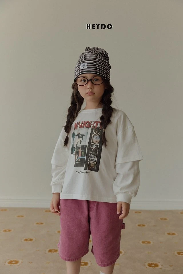 Heydo - Korean Children Fashion - #minifashionista - Label Stripe Beanie - 5