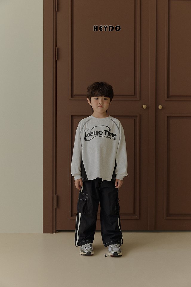 Heydo - Korean Children Fashion - #prettylittlegirls - Time Colored Tee - 6