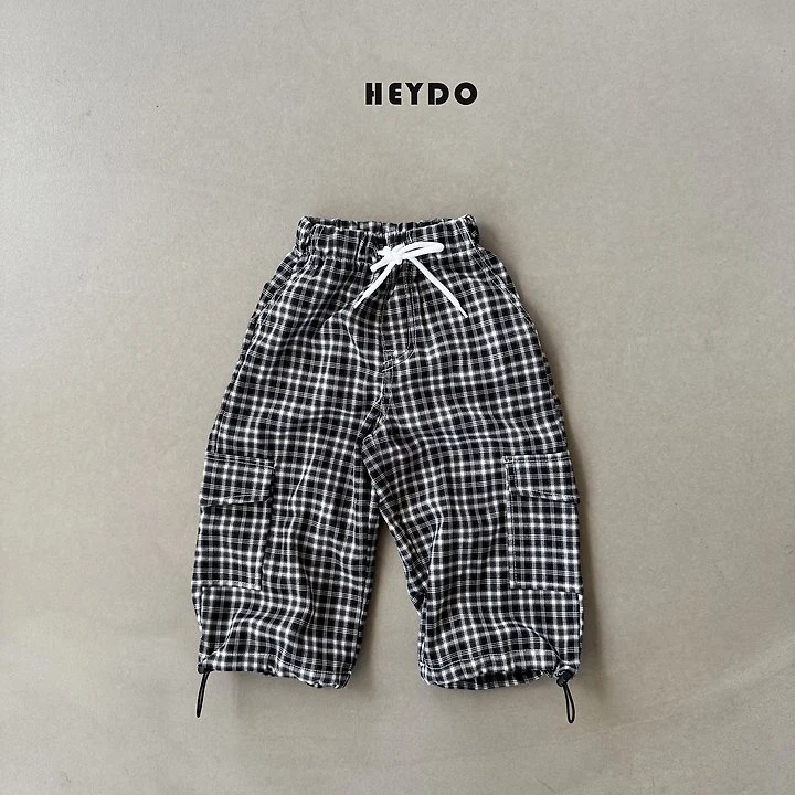 Heydo - Korean Children Fashion - #prettylittlegirls - Check Pocket Pants